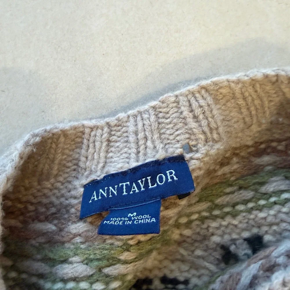 Vintage Wool Isle Mohair‎ Style Sweater